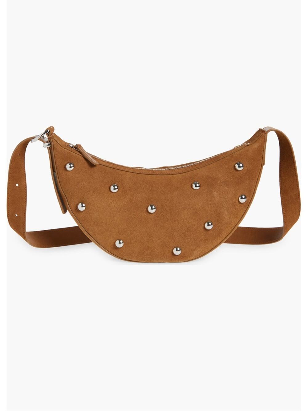 NWT Madewell Studded Crescent Sling Bag